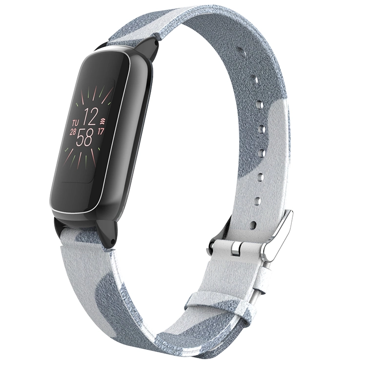 Fitas de relógio inteligente nylon com impressão personalizável e ajustável para o Fitbit Luxe