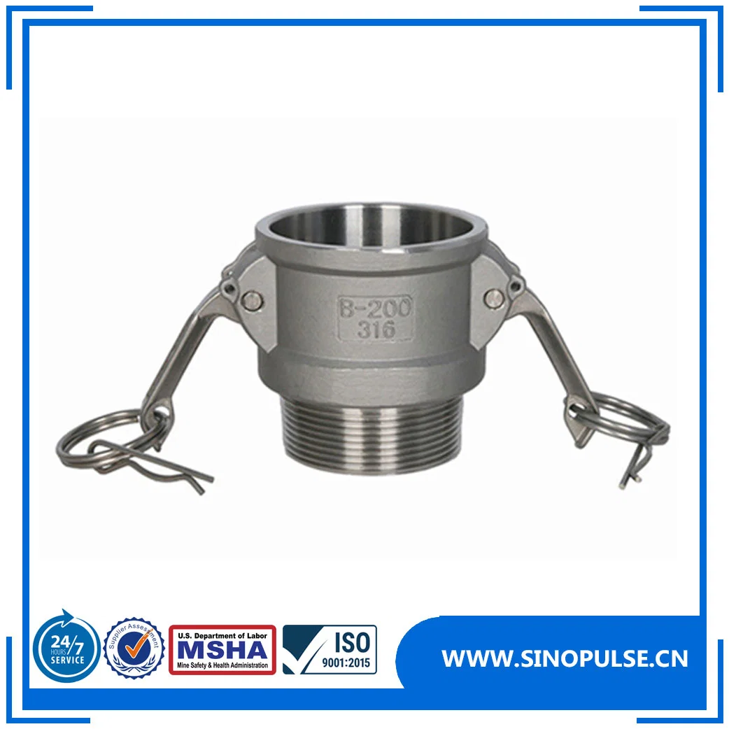 SS316 Camlcok Sale High Quality Camlock Quick Connect Hose Couplings for Industrial Hoses