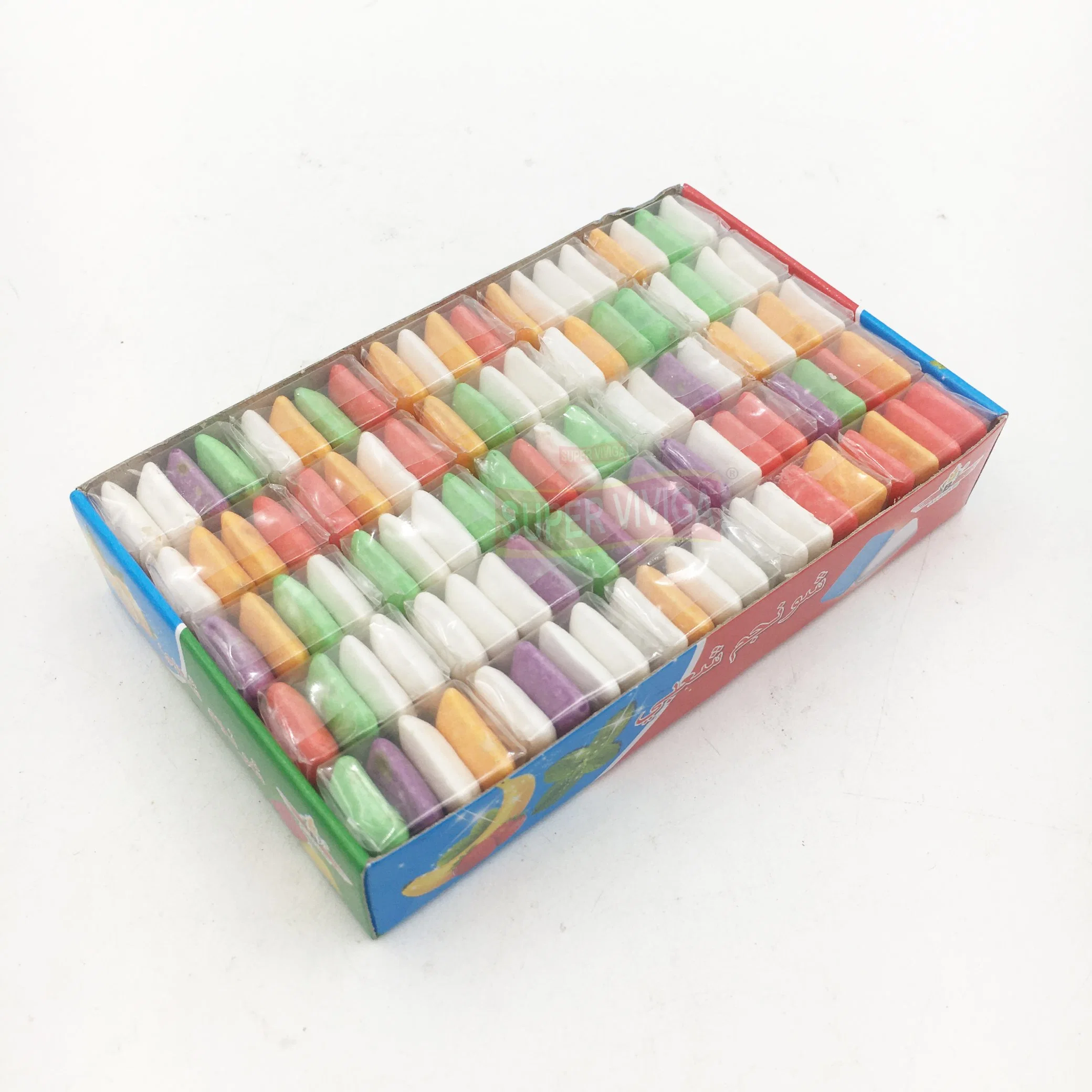 Factory Wholesale/Supplier 4PCS Fruit and Mint Flavor Chewing Gum