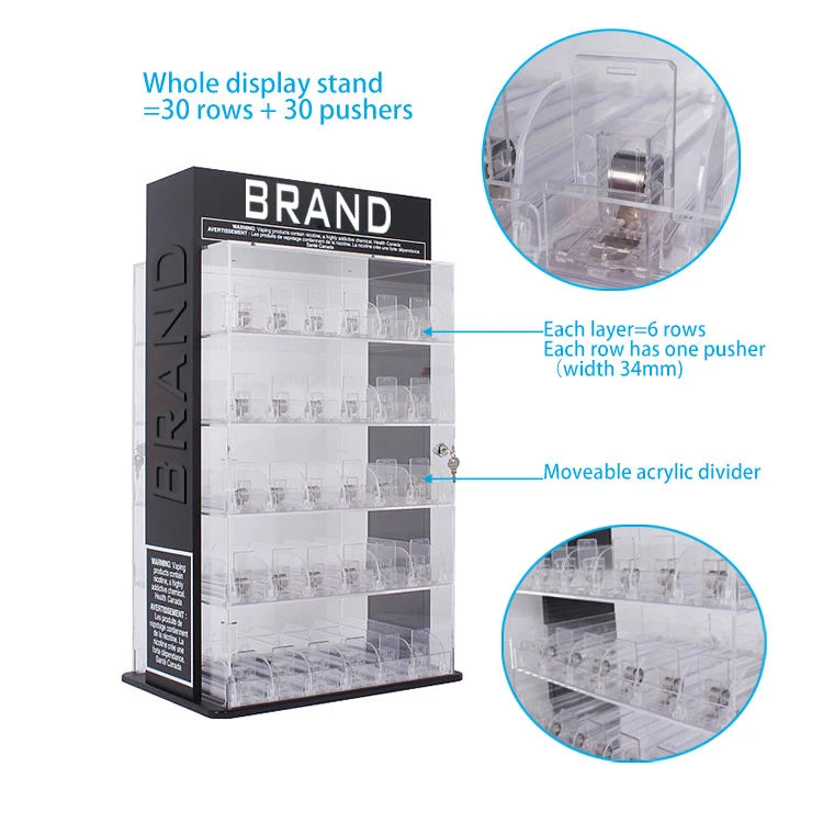 Factory Transparent Acrylic Protector Case Display Acrylic Box Factory Price Organic Glass UV Print White Irregular Customize Supermarket Sign Stand