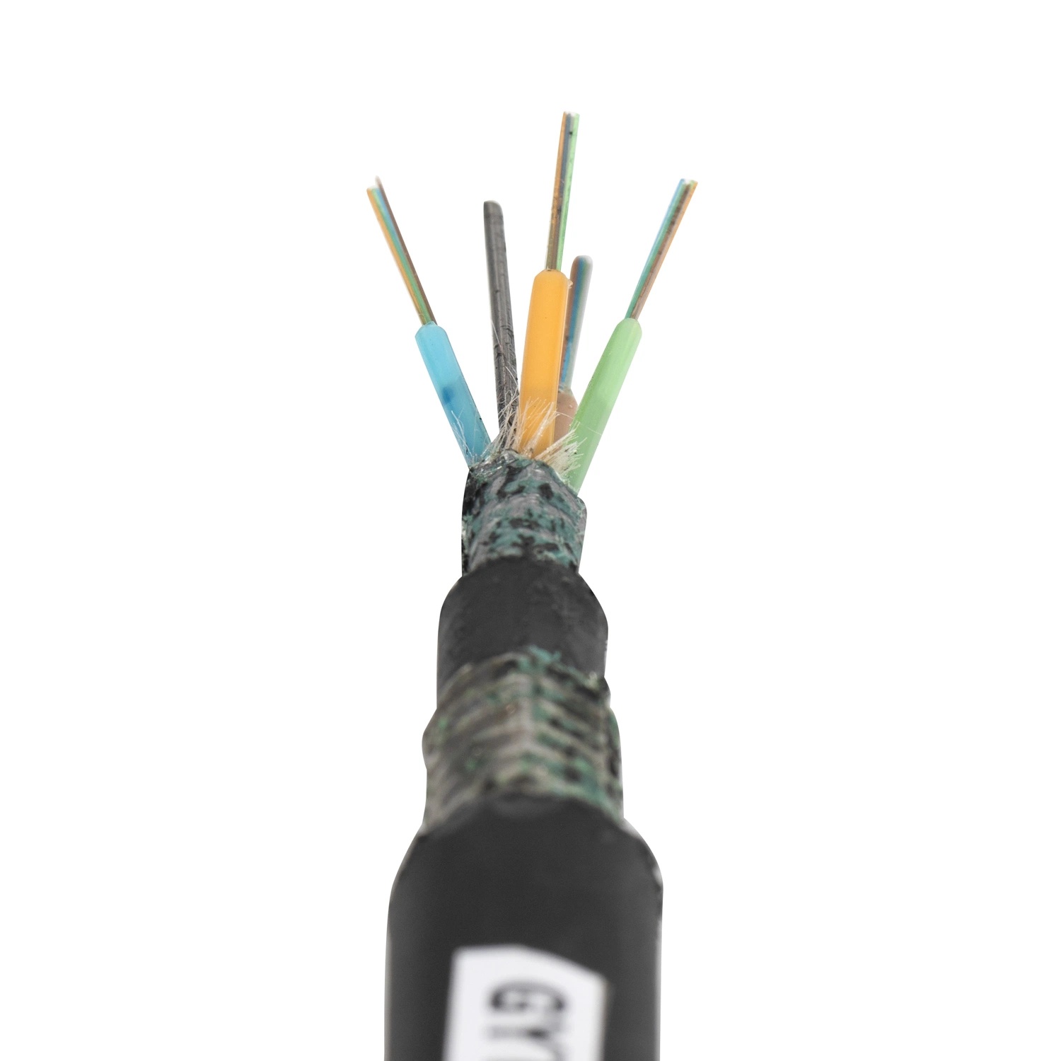 Outdoor 12 24 36 48f G652D G657 Price Fibras Opticas Cable Armoured Optical Fiber Cable Underground Fiber Cable GYTA/GYTS/Gyfta