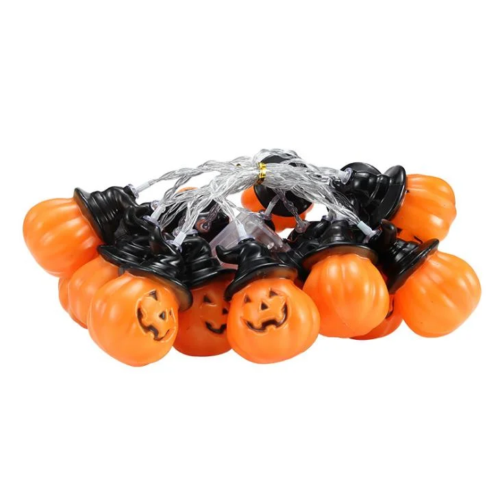 3m 20 LED Battery or USB Pumpkin Halloween String Lights