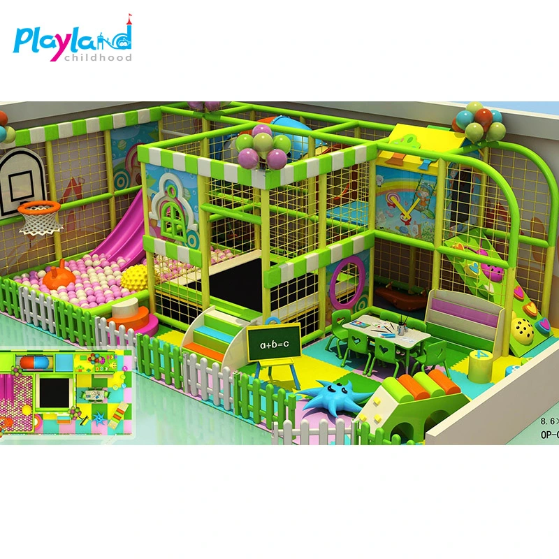 Custom Kids Playground Equipment Indoor Amusement Children Trampoline Park