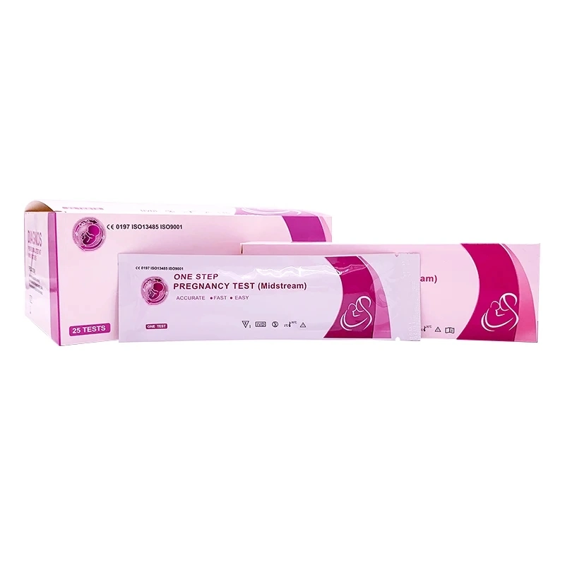 Teste preciso de HCG Rapid Test Pregnancy Strip Test for Homeuse