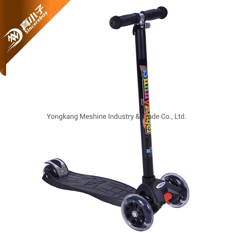 Factory Direct Wholesale/Supplier Water Transfer Graffiti Children Scooter Foldable PU Wheel Kids Scooter