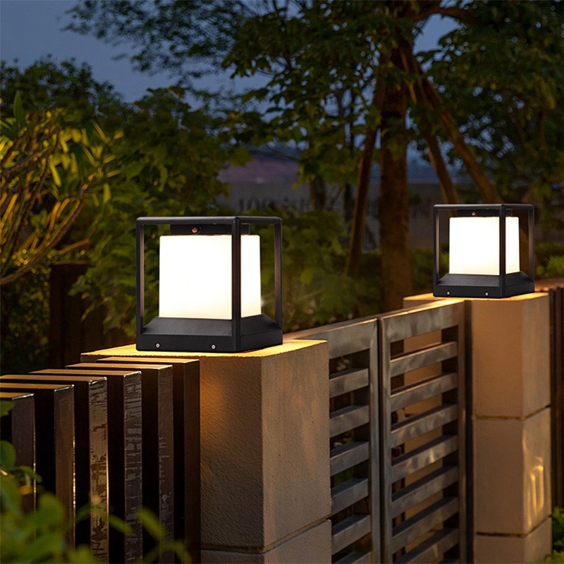 High quality/High cost performance  Solar Outdoor Light Waterproof LED Lighting Solar Pillar Lighting