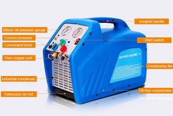 High quality/High cost performance  Auto A/C Refrigerant Gas Recovery Tool Recycling Machine