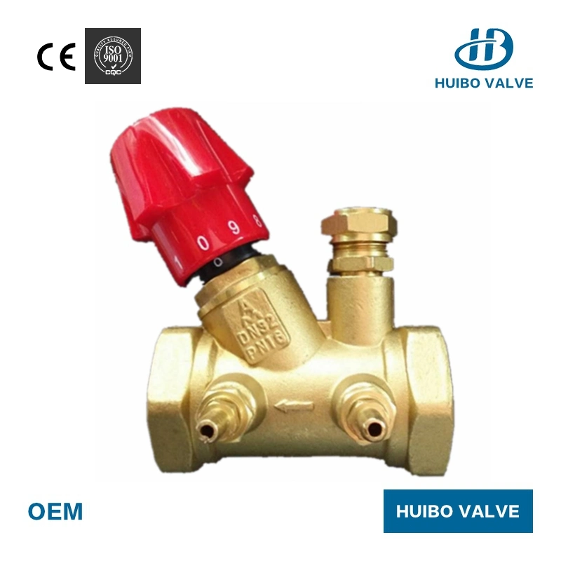 Brass Balance Valve with Ce Mark