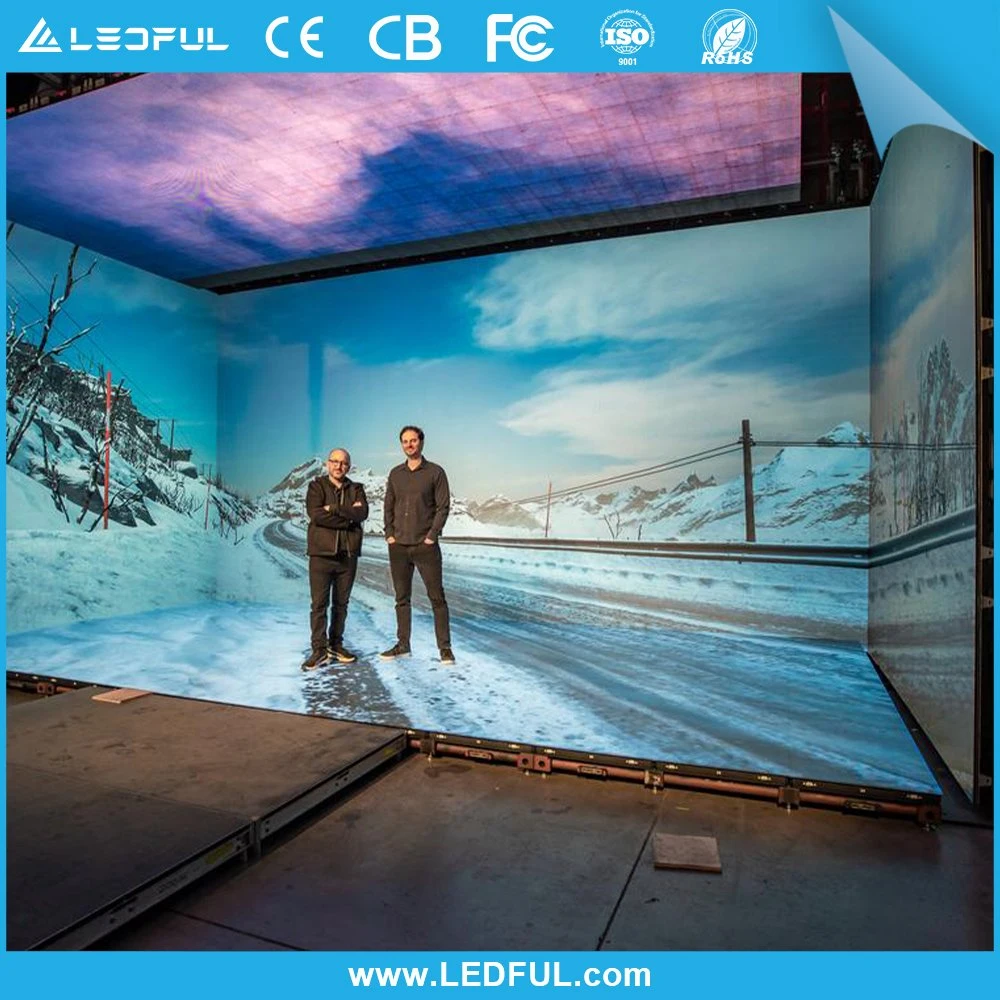 500*500 mm P1.9 1.9mm Indoor Rental LED Video Wall Display Screen Panel for Exhibition Hall Stage Events Studio