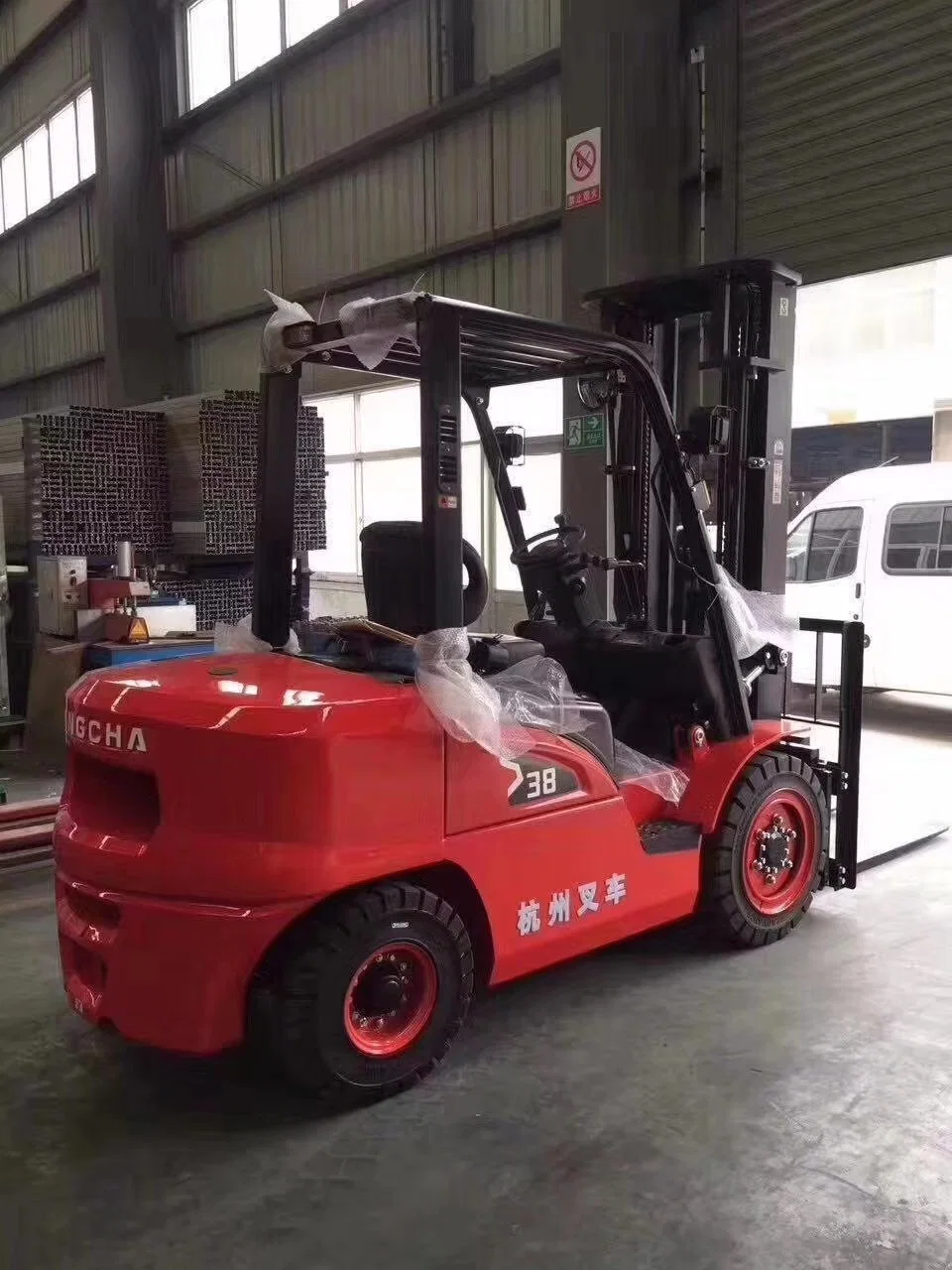 Hangcha 3ton Forklift with Side Shift Cpcd30 Industrial Lift Truck