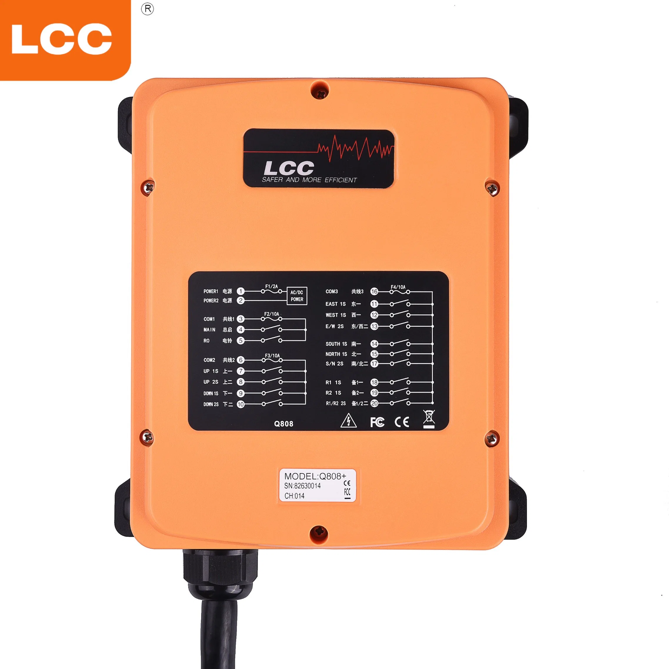 Q808 Overhead Crane Truck Radio Remote Control