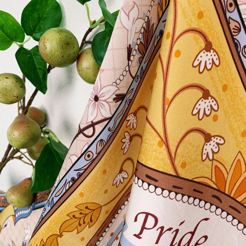 Silk Scarves Shawls with Images of Famous Book: Pride&Prejudice