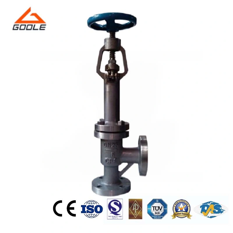 Cryogenic Angle Type Forged Globe Valve (GADJ44H)