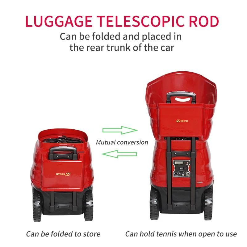 Melhor desempenho do servidor de Ténis Eléctrico Ball Jogue ténis Formador de atirador da Máquina Siboasi T1600