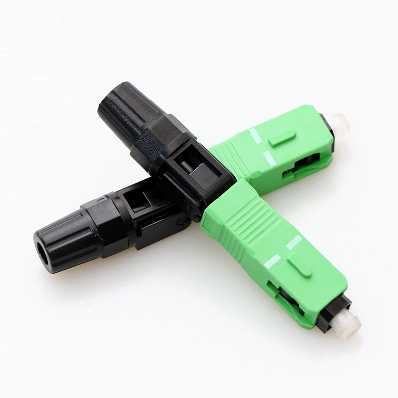 Embedded FTTH Fiber Optic Quick Connector FTTH Sc/APC Sm Fast Connector for CATV