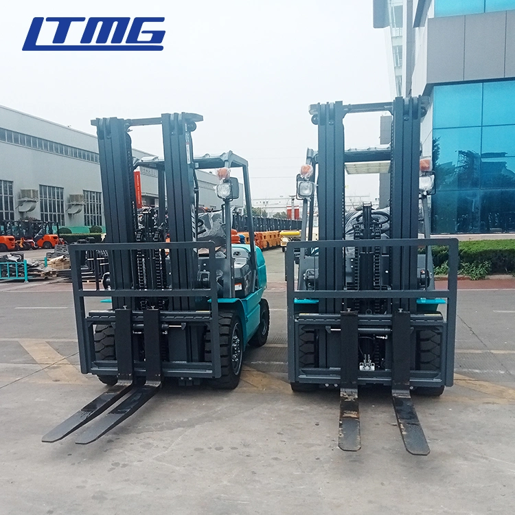 3.8 Ton Diesel Hydraulic Forklift Truck with 3 Stage Mast 5 Meter Lifting Height