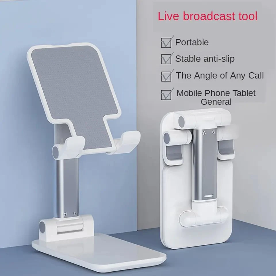 Table Adjustable Folding Tablet Holder Stand Universal Foldable Desk Mobile Phone Accessories Holder