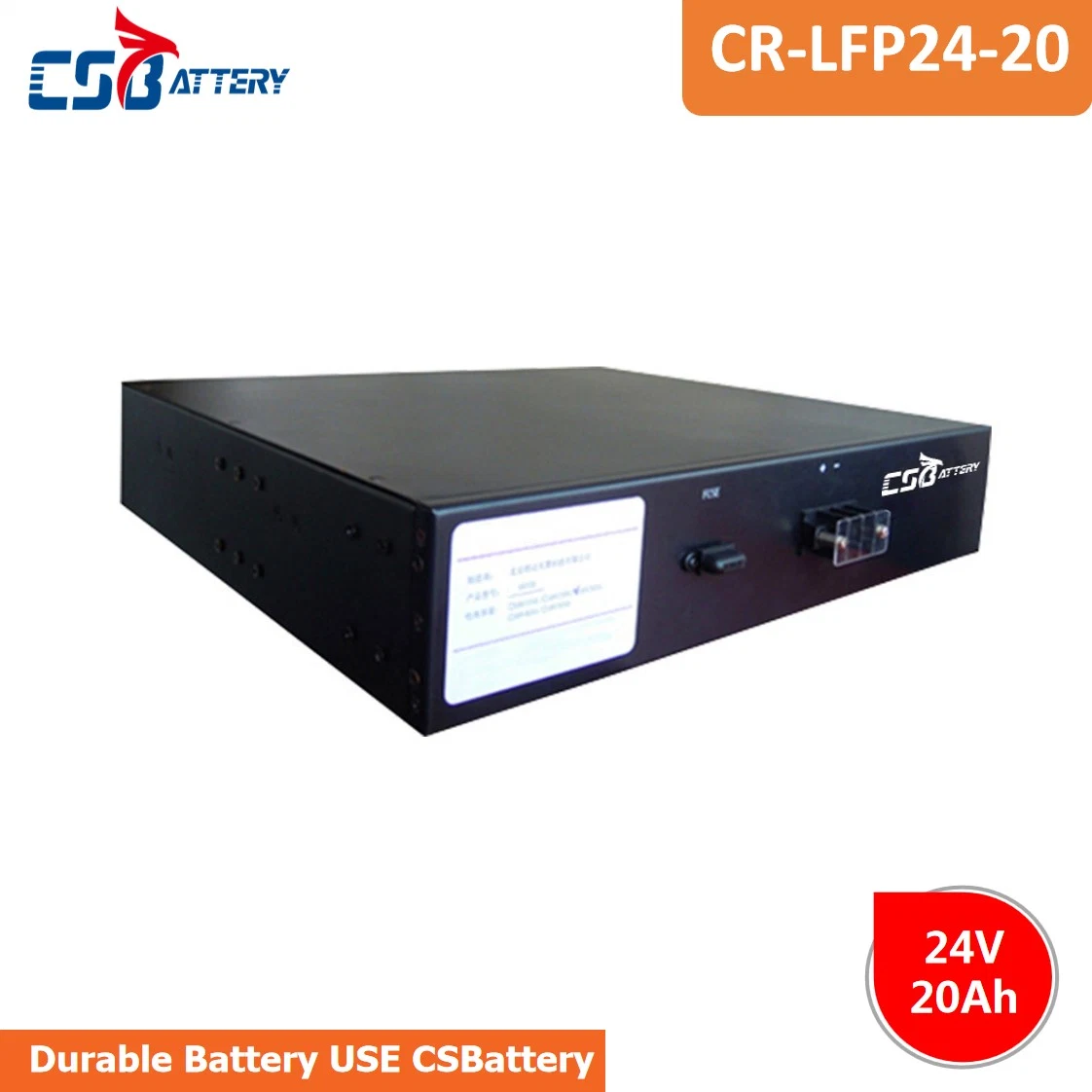 Csbattery 24V10ah 19inch Größe wartungsfreie Lithium-Eisen-Phosphat-Batterie Packung für Elektro-Bike/Power-Storage/Boo