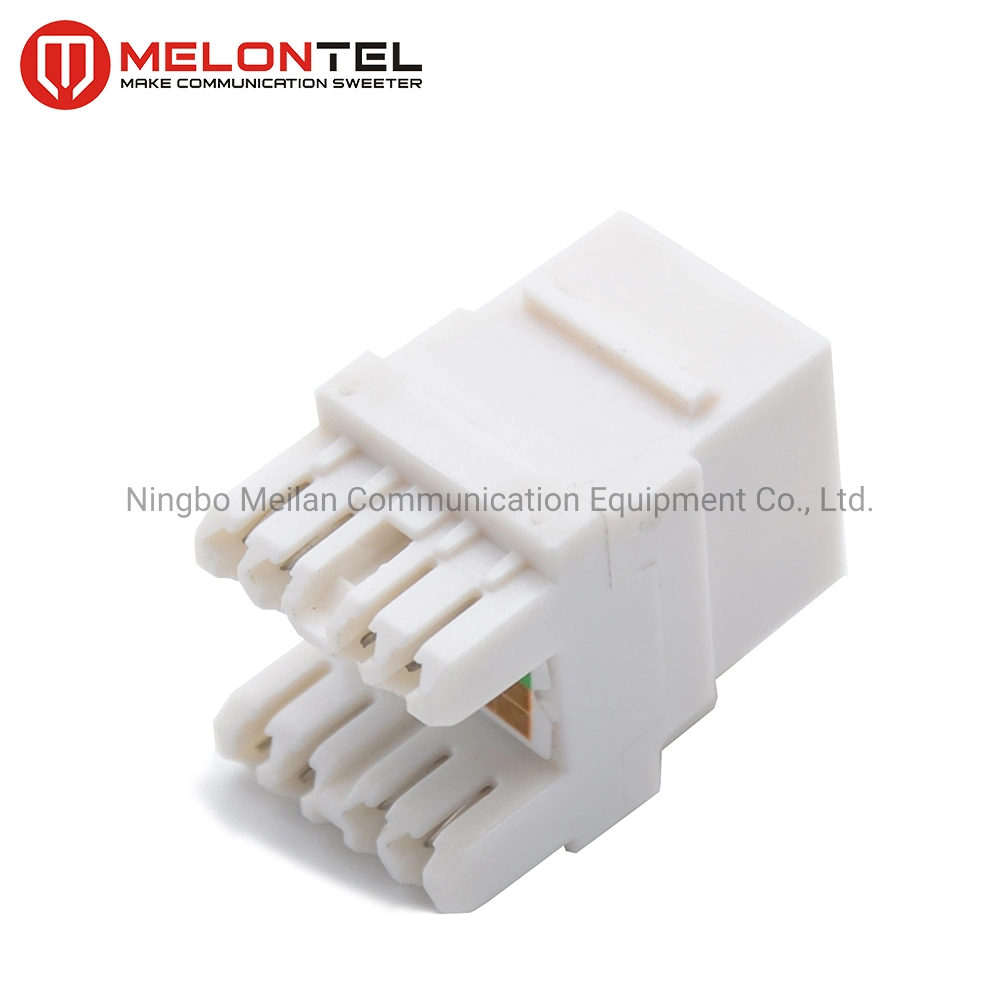 180 Degré RJ45 Cat5e UTP CAT6 femelle Jack Keystone