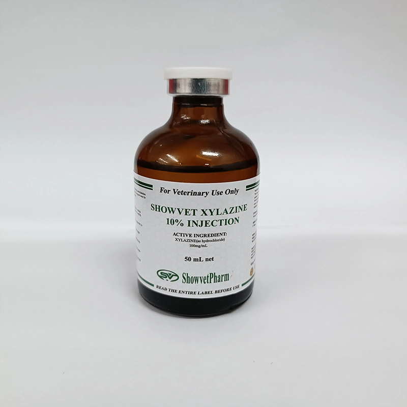 Veterinary Medicine for Cattle and Horses: Cylazine Hydrochloride Sedative, Muscle Relaxant, and Painkillers