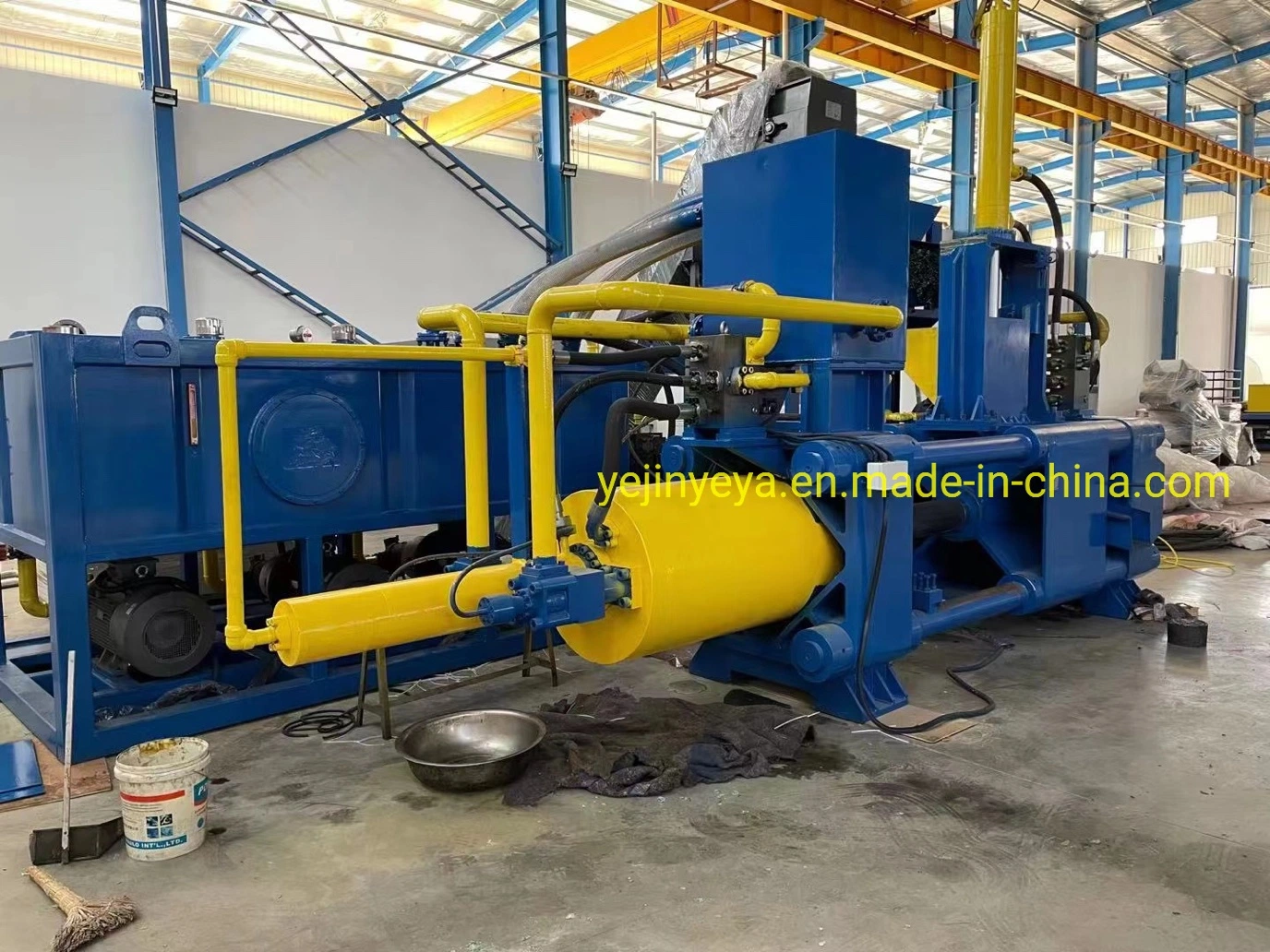 Horizontal Automatic Stainless Steel Chromium Briquette Machine for Smelting