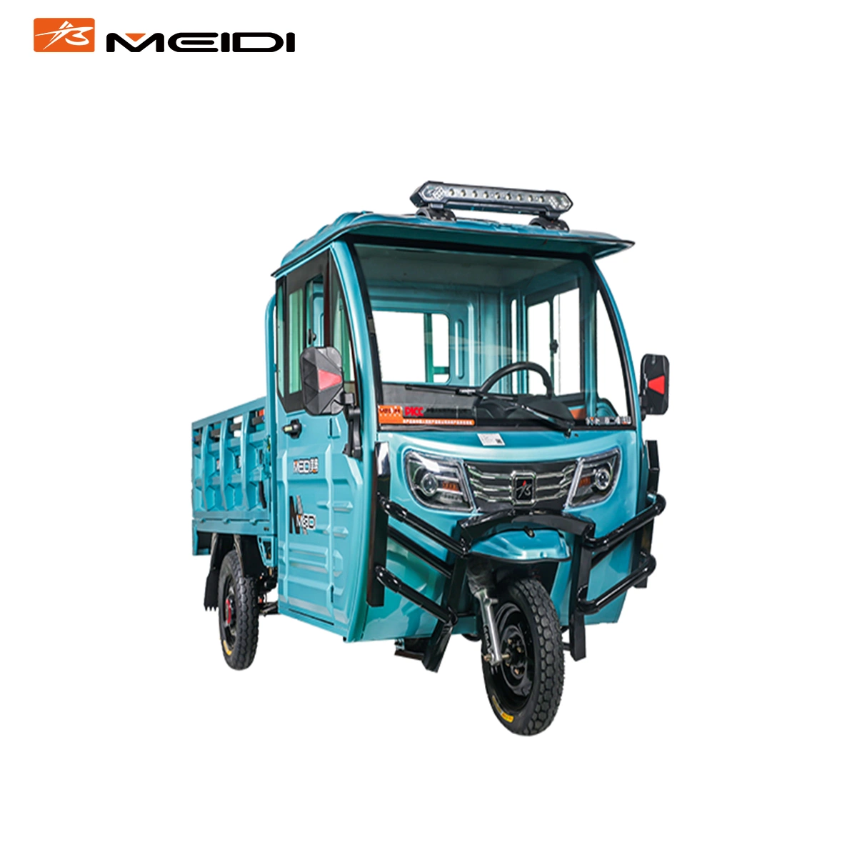 Semi Closed Electric Cargo Delivery Tricycle Motorcycle Electric Vehicle