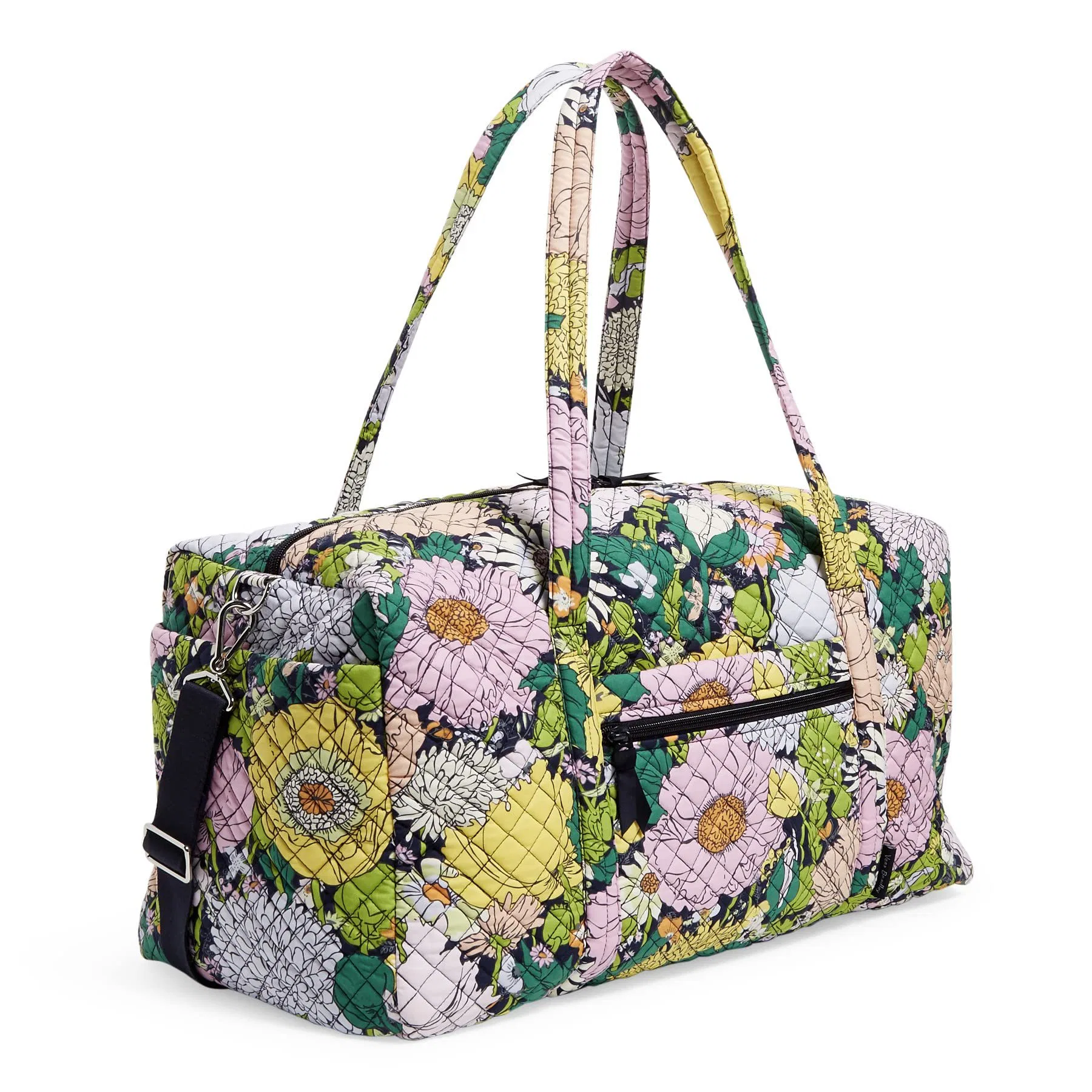 Vb Women's Cotton Handbag Shoulder Bag - Large Capacity Printed Travel Luggage