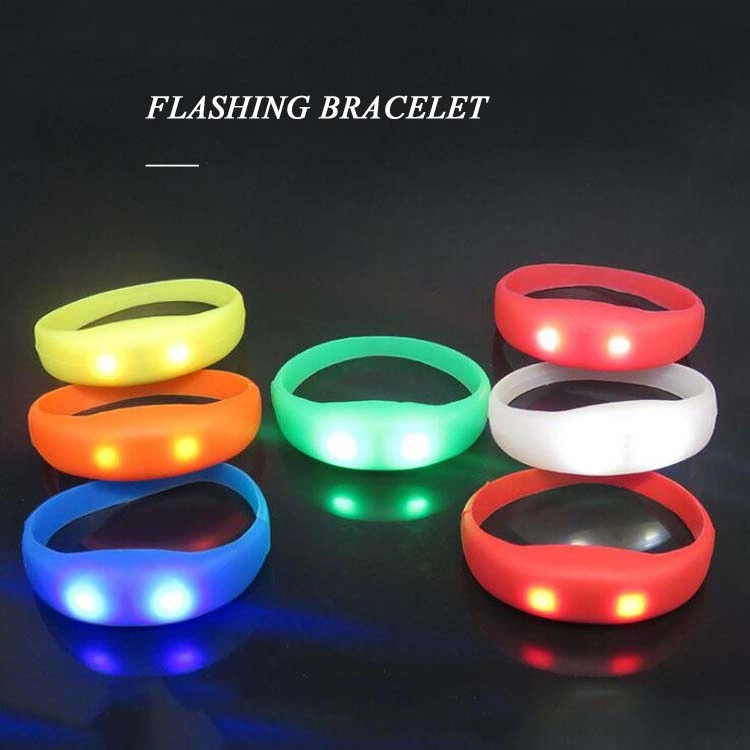 LED Bracelet Silicone Bracelet for Parties Vocal Concert and Events