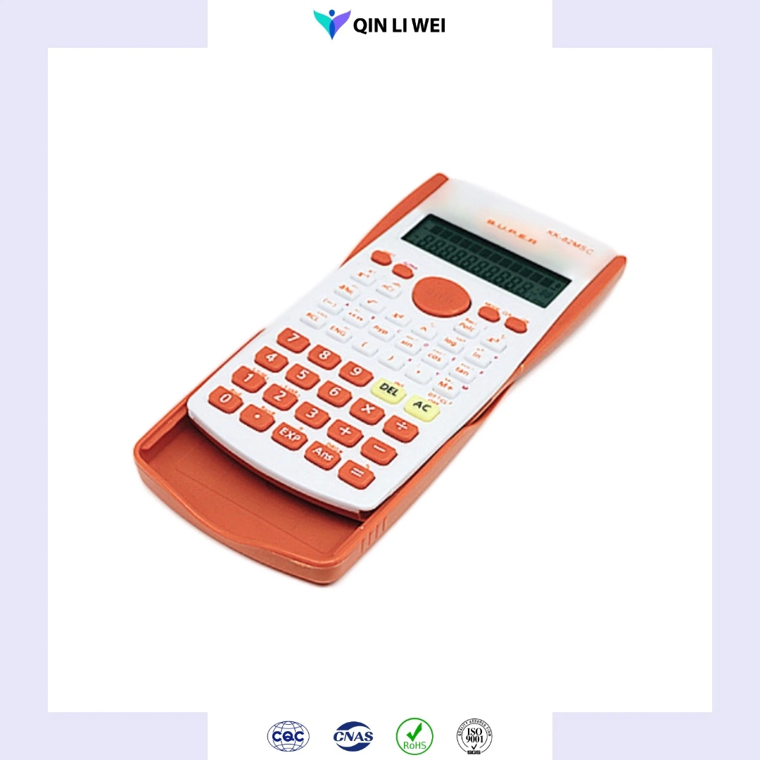 Calculatrice scientifique colorée, Calculatrice scientifique avec Cute Design pour l'école