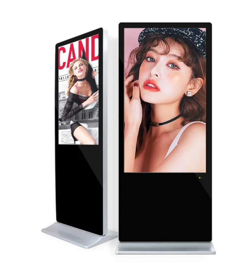 Stand Alone Digital Totem Android Digital Signage Displays Advertising Kiosk