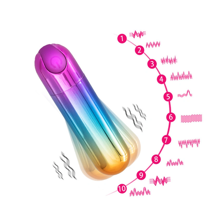 G Spot Bullet Vibrator Nippel Klitoris Stimulator, Love Egg, Vibrating Egg, USB wiederaufladbar, 10 Modi Tragbares wasserdichtes Mini Vaginal Anal-Massagegerät Sexspielzeug.