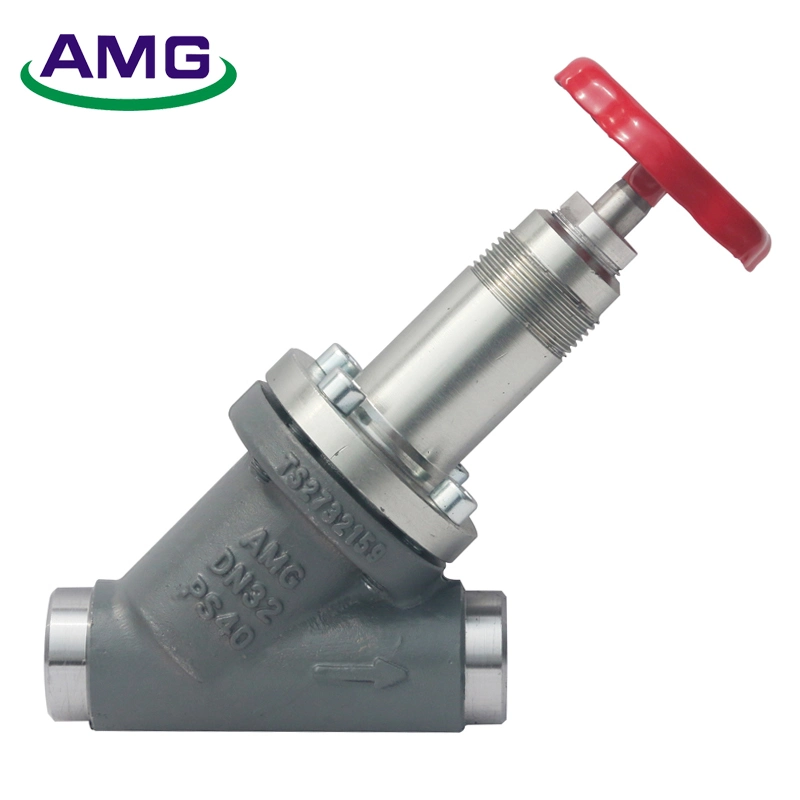 15-80mm Forged Steel Welding Right Angle PVC Ball Stop Check Valve