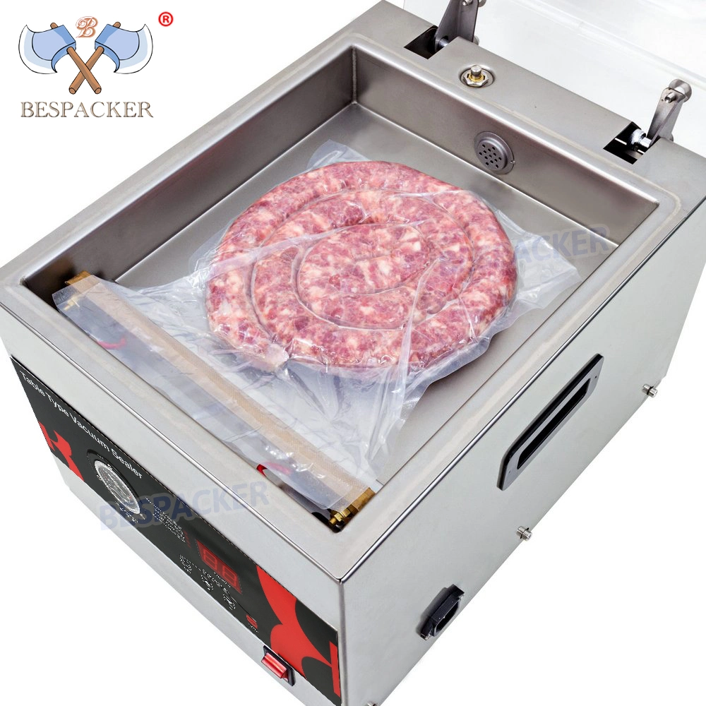 Made Desk Type Single Chamber Packer Small Vacuum Seafood Food Packaging Machine