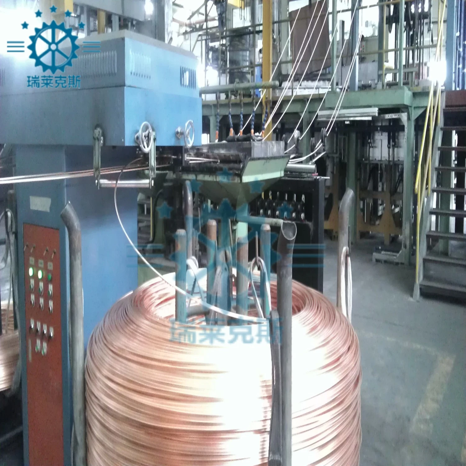 8mm Oxygen-Free Copper Rod up-Casting Equipment