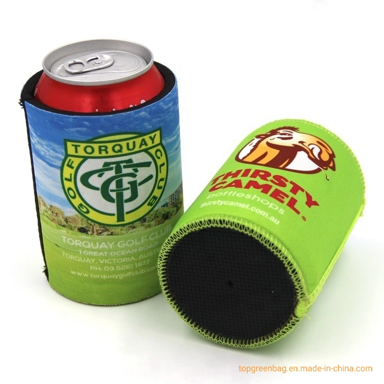 Custom Printed Waterproof Covers Insulated Wine Cooler Beer Cup Sleeve Neoprene Can Cooler