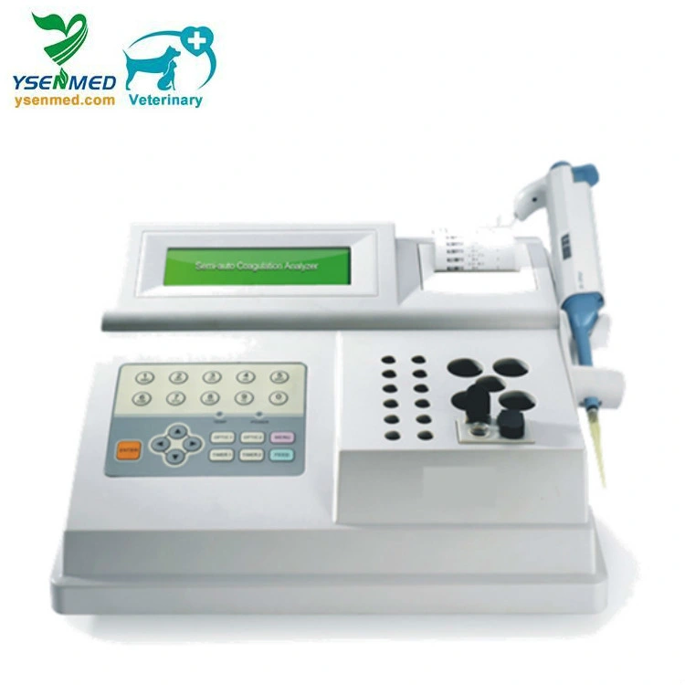 Yste502AV Veterinary 2 Channels Coagulation Analyzer