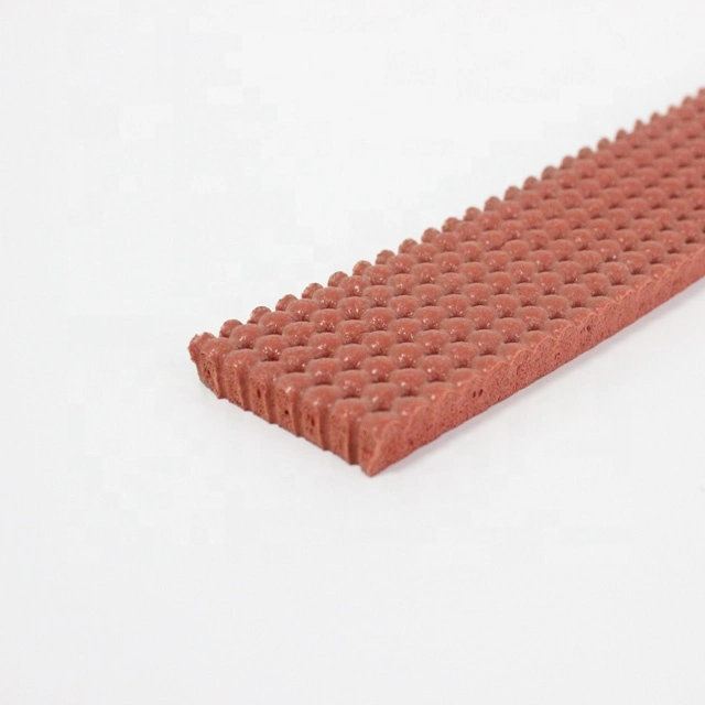 Haute température feuille de caoutchouc mousse de silicone perforé