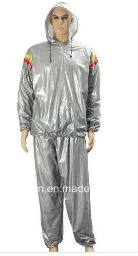 Fitness Exercise Gym Training Sweat Slimming PVC Sauna Suits