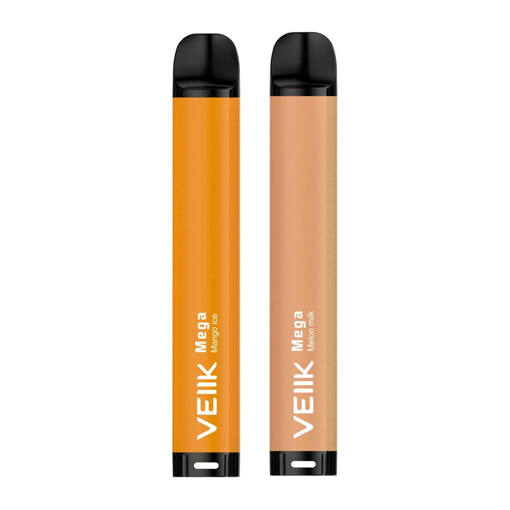 Tube de métal Vape jetables Veiik Micko Mega cesser de fumer 800 bouffées Ecig