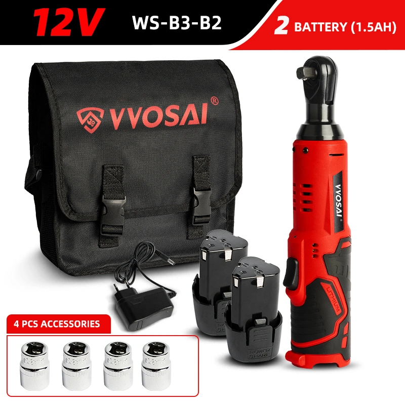 High Satisfaction Factory Price Vvosai 12V Battery Powered Electric Wrench