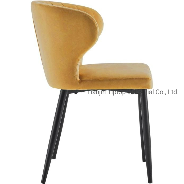 Comfortable Cafe Chair Living Room Leisure Chair Used Velvet Dining Chairs