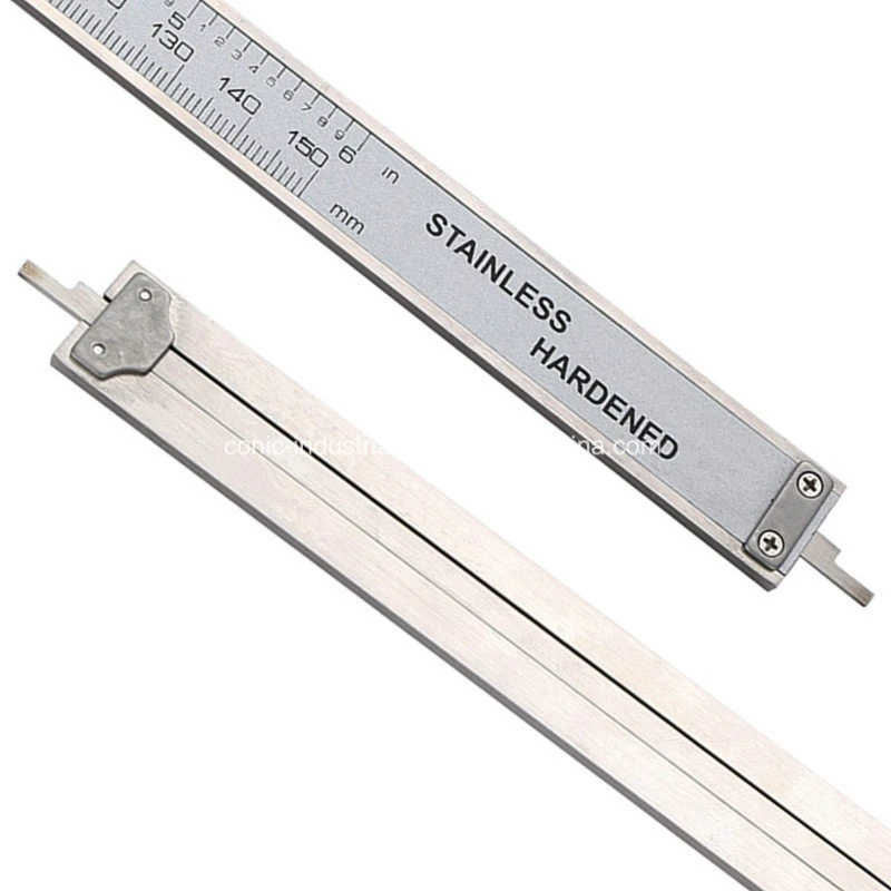 جهاز قياس 6 بوصات رقمي Caliper 0-150 مم/0.01 رنير إلكتروني من الفولاذ المقاوم للصدأ