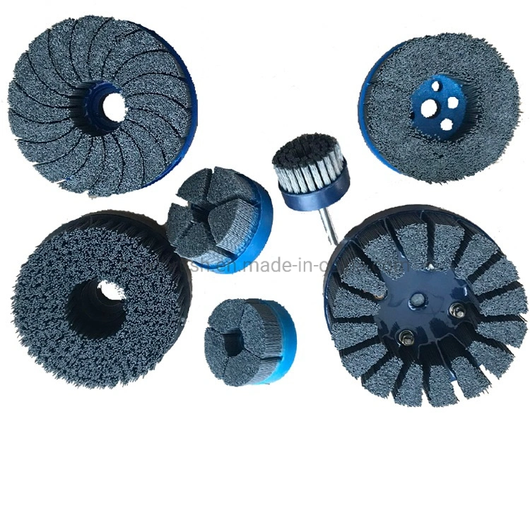 Silicon Carbide Abrasive Disc Brush for Deburring