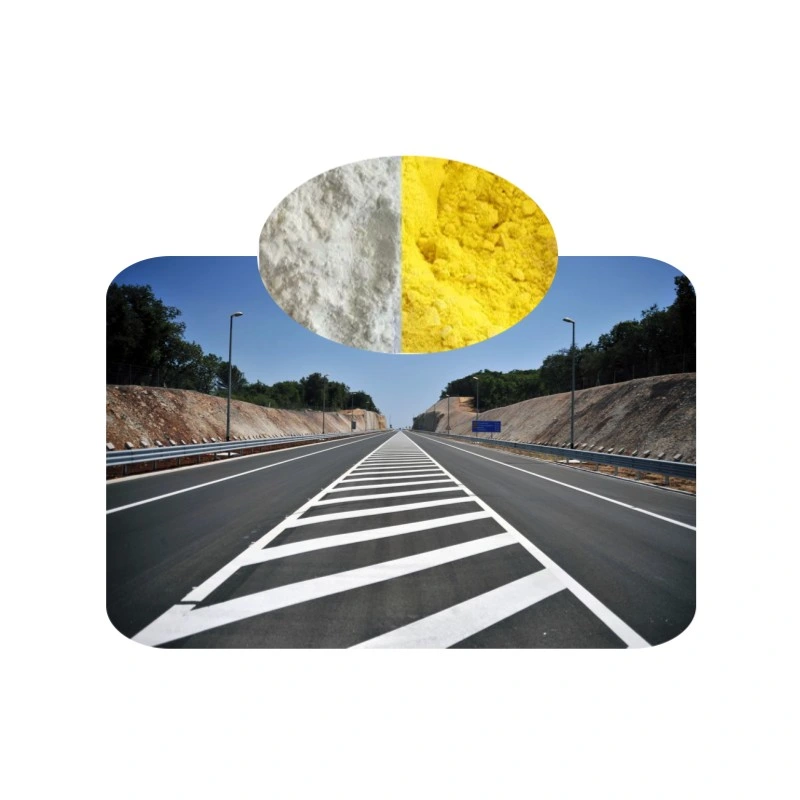 Top Brand Materials Suppliers Double Yellow Line Reflective Street Paint