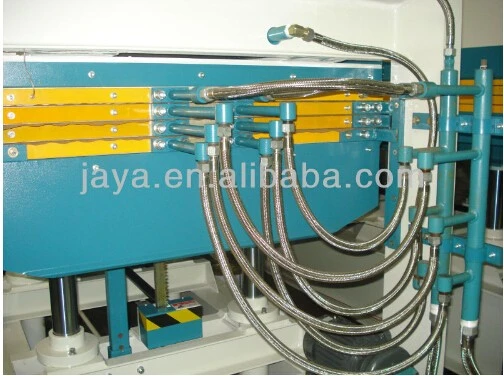 ZICAR JY3848AX120 high pressure automatic hot hydraulic wood press machine