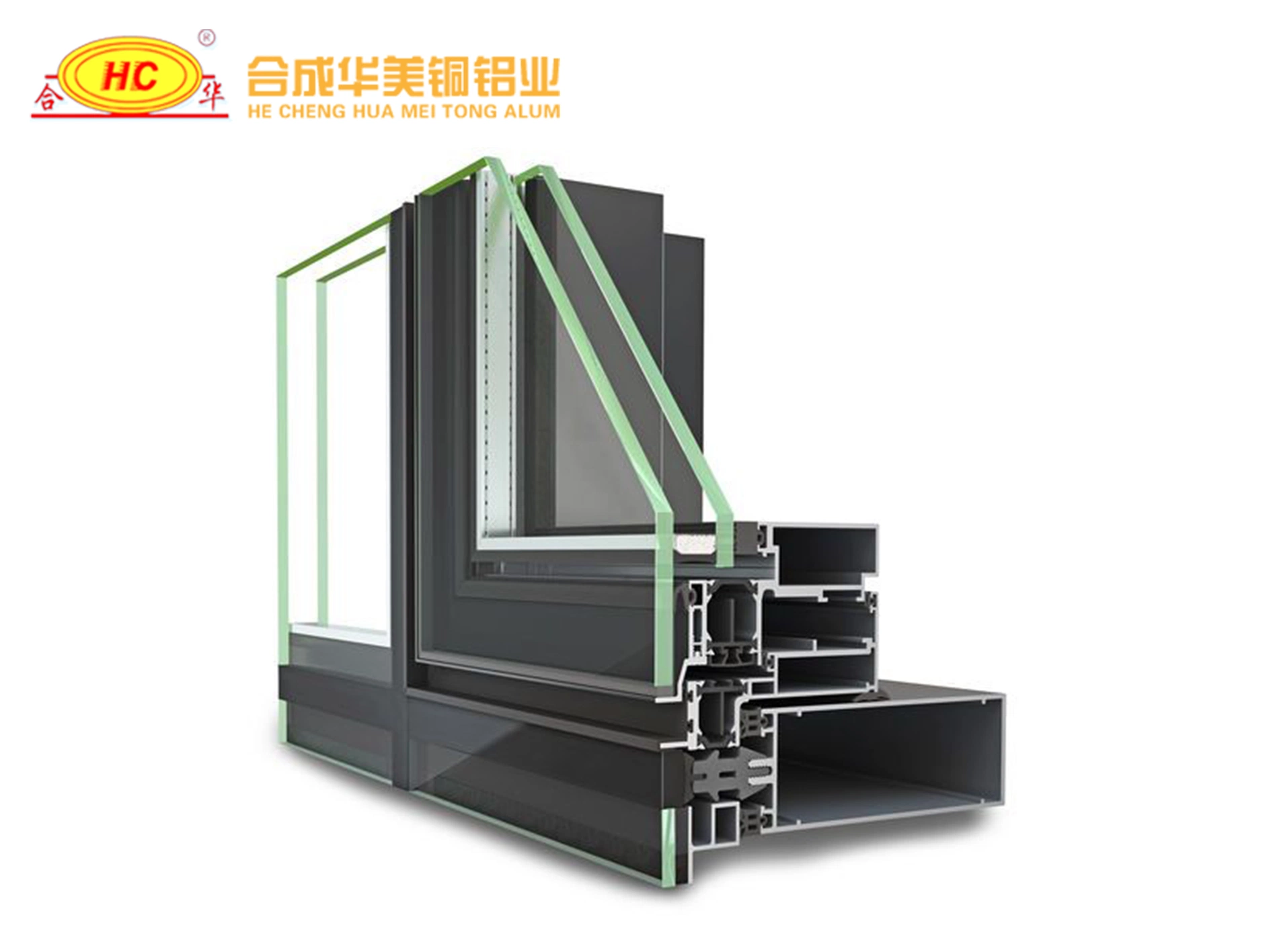 Aluminum Window and Door Series, Aluminium Sliding Window for Southeast Asia Market