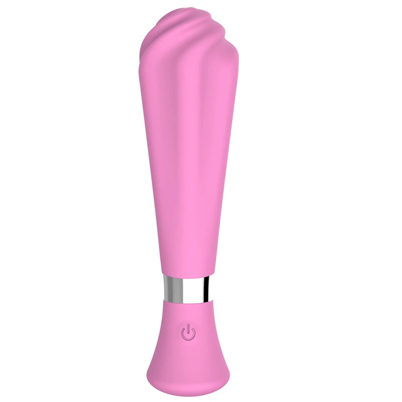 2022 Sex Product 10 Speed Powerful Ice Cream Shape Electric Silicone Handheld Vibrating G-Spot Stimulator Adult Pleasure Vibrator for Woman