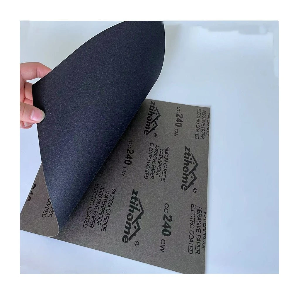 Abrasive Lixa Sandpaper 9X11" 230X280mm Wet&Dry Sandpaper 80~2500 Grit Latex Waterproof Paper Silicon Carbide Sand Paper