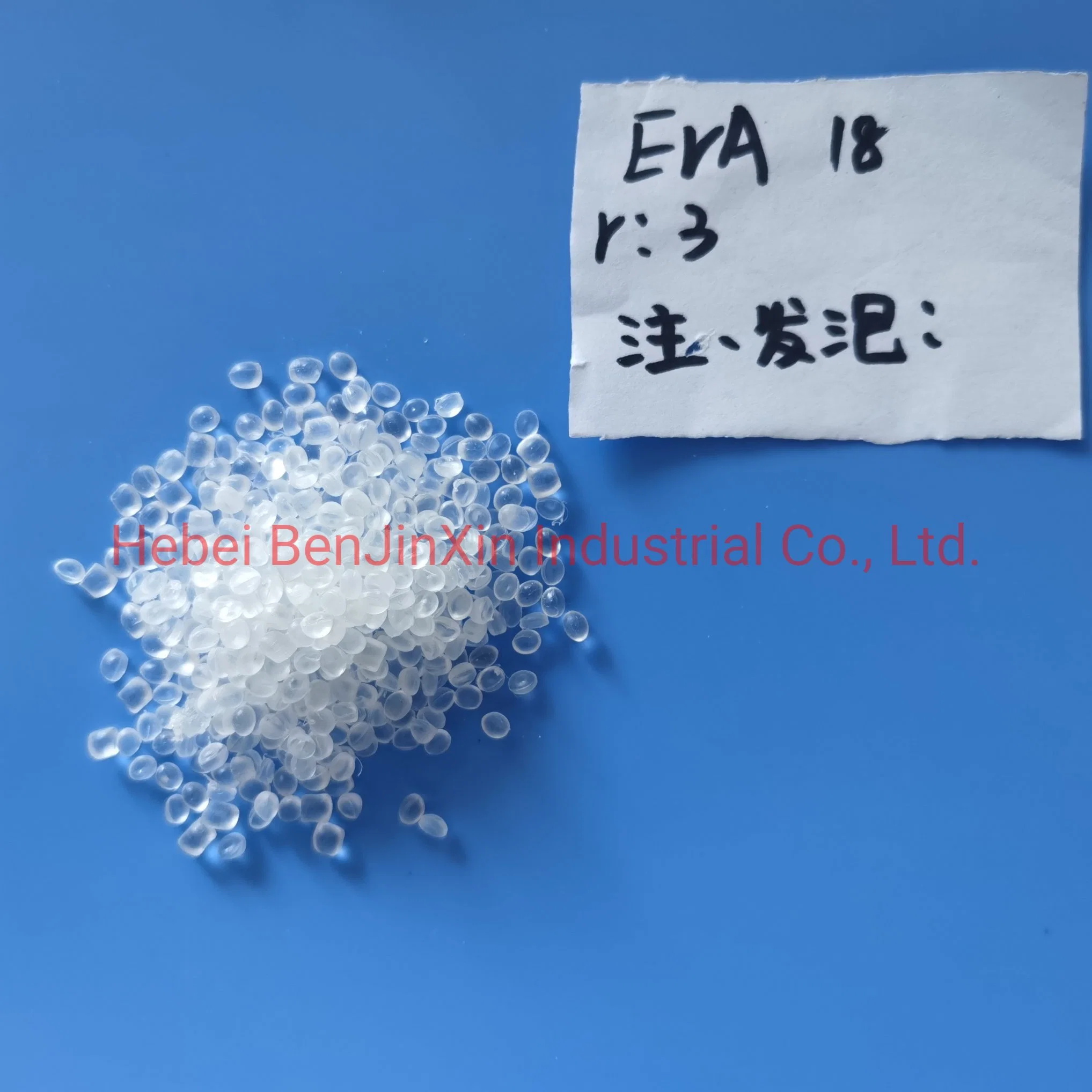 China Sinopec Virgin Ethylene Vinyl Acetate EVA Granules 18%28% Foaming Grade EVA Raw Materials 18j3 Mfi 3 for Wire and Cable