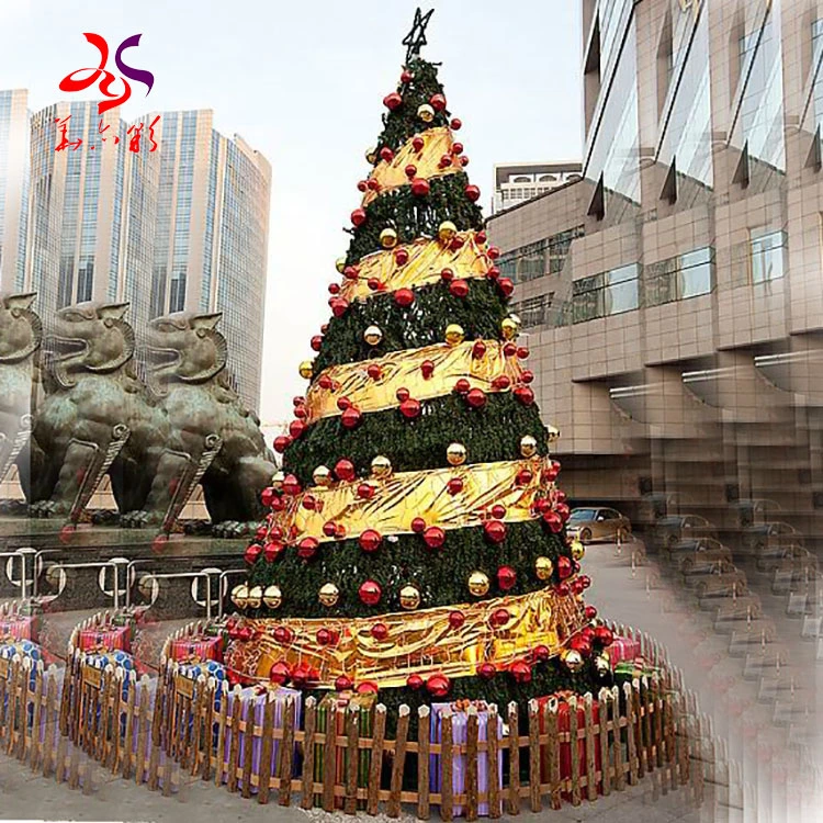 Huayicai High quality/High cost performance Giant Artificial Waterproof LED Christmas Tree